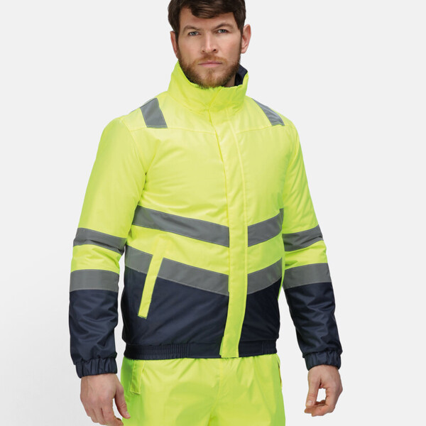 Pro Hi-Vis Classic Bomber Jacket Thumbnail